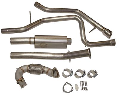 Passat TDI (12-14) Max Performance Exhaust Kit (tuning required, not included) Resonator Image 0