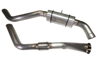 Mercedes Benz ML350 (2012-2015) Exhaust kit - (tuning required, not included) Cat & Resonator Image 0