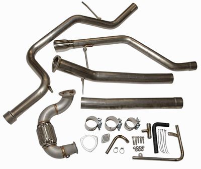 Passat 2015 Max Performance Exhaust Kit (tuning required, not included) Straight Pipe Image 0