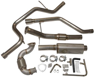 Passat 2015 Max Performance Exhaust Kit(tuning required, not included) Cat & Resonator Image 0