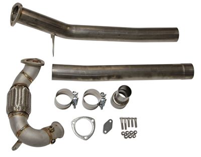 Passat TDI (12-14) ECO Kit- (tuning required, not included) Straight Pipe Image 0