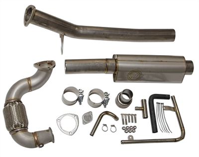 Jetta/Passat TDI (2015+) Exhaust ECO Kit - (tuning required, not included) Resonator Image 0