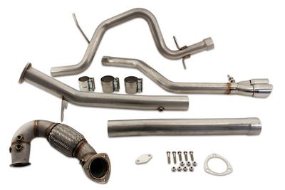 Jetta TDI (2014 Sedan) Max Performance Kit (tuning required, not included) Straight Pipe Image 0