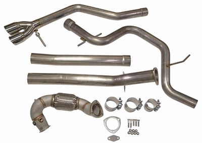 Jetta TDI (09-10 Sedan) Max Performance Kit (tuning required, not included) Straight Pipe Image 0