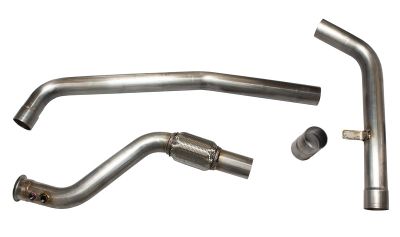 BMW N47 328d  exhaust Straight Pipe Image 0