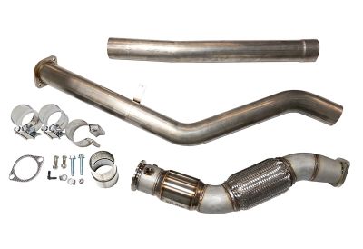 BMW F10 535D Exhaust Kit - (tuning required, not included) High Flow Cat Image 0