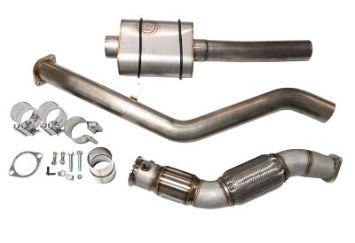 BMW F10 535D Exhaust Kit - (tuning required, not included) Cat & Resonator Image 0