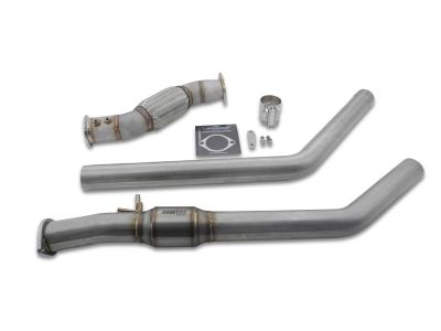 BMW X5d M57 (2009-2013) Exhaust Kit - (tuning required, not included) High Flow Cat Image 0