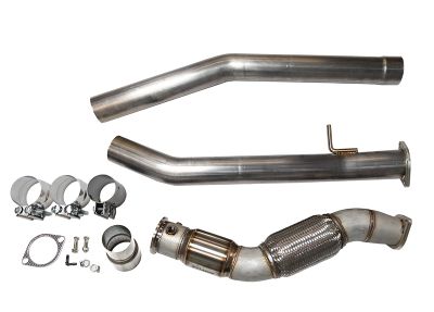 BMW F15 X5D N57 Exhaust Kit - (tuning required, not included) High Flow Cat Image 0