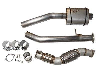 BMW F15 X5D N57 DPF Exhaust Kit - (tuning required, not included) Cat & Resonator Image 0